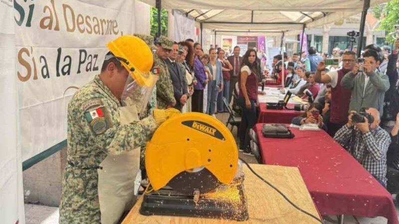 PROGRAMA ‘SÍ AL DESARME’ RECUPERA 2 MIL ARMAS DE FUEGO