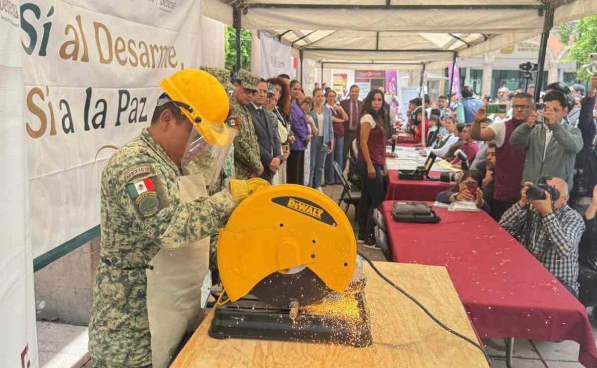 PROGRAMA ‘SÍ AL DESARME’ RECUPERA 2 MIL ARMAS DE FUEGO