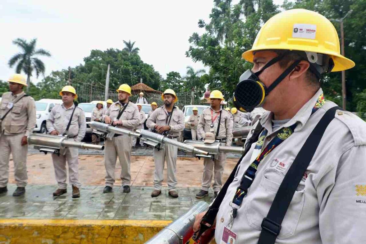 ARRANCA CAMPAÑA DE FUMIGACIÓN Y ELIMINACIÓN DE CRIADEROS DE AEDES AEGYPTI