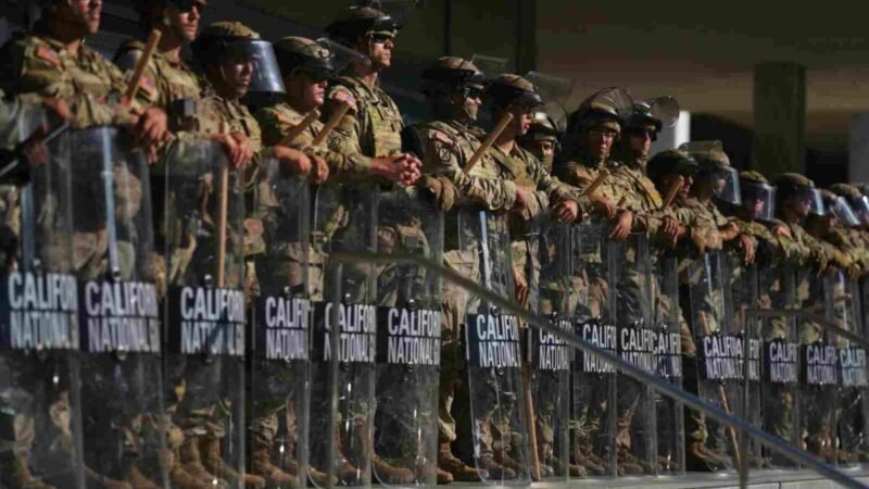 RETIRAN A 2 MIL SOLDADOS DE LA GUARDIA NACIONAL EN LOS ÁNGELES