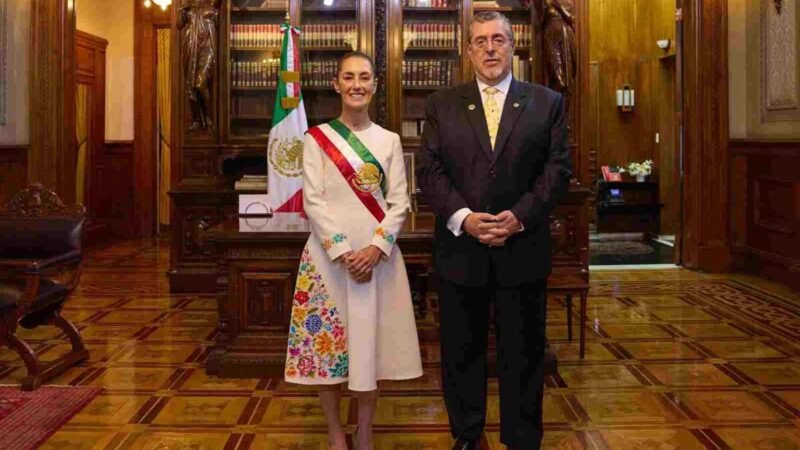 CLAUDIA SHEINBAUM SE REUNIRÁ CON EL PRESIDENTE ARÉVALO EN LA FRONTERA CON GUATEMALA