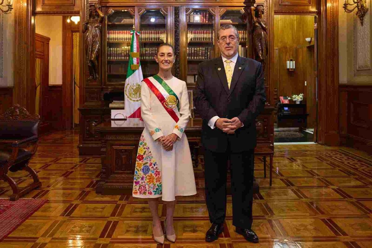 CLAUDIA SHEINBAUM SE REUNIRÁ CON EL PRESIDENTE ARÉVALO EN LA FRONTERA CON GUATEMALA