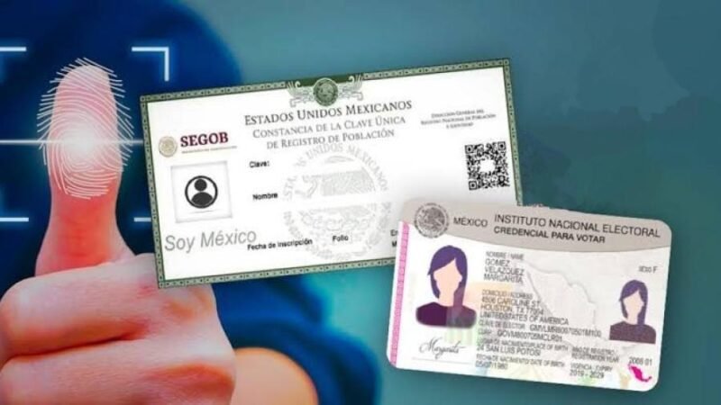 CURP BIOMÉTRICA NO SUSTITUIRÁ A CREDENCIAL DEL INE