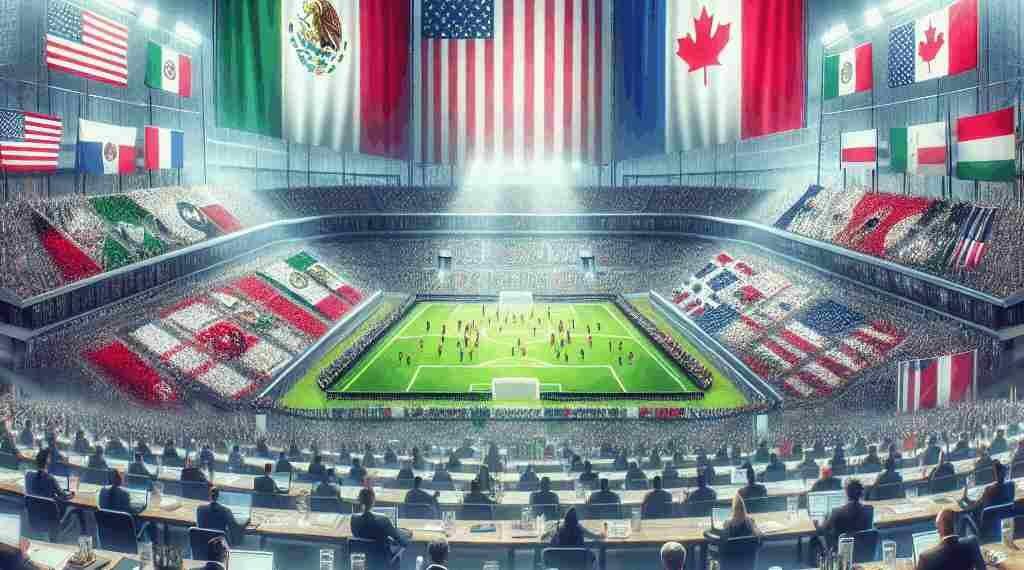 MÉXICO, EU Y CANADÁ COORDINAN LOGÍSTICA RUMBO AL MUNDIAL DE FUTBOL 2026