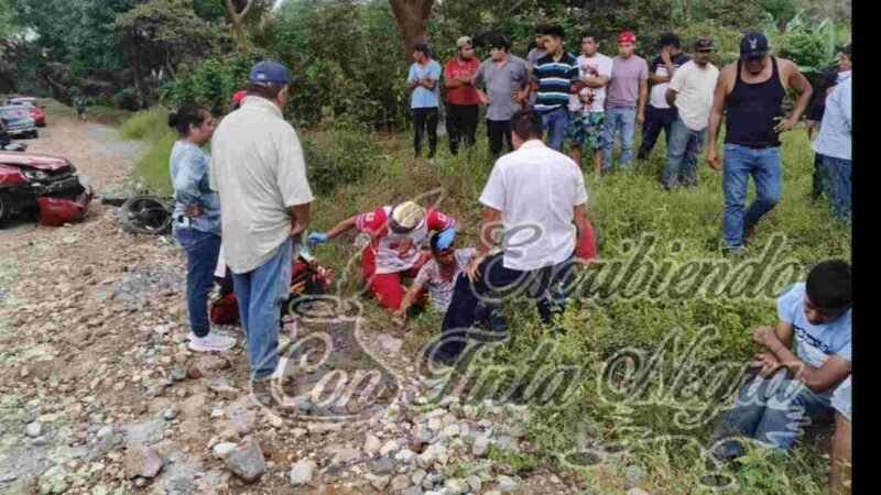 ENCONTRONAZO EN TOTUTLA; UN LESIONADO, EL SALDO