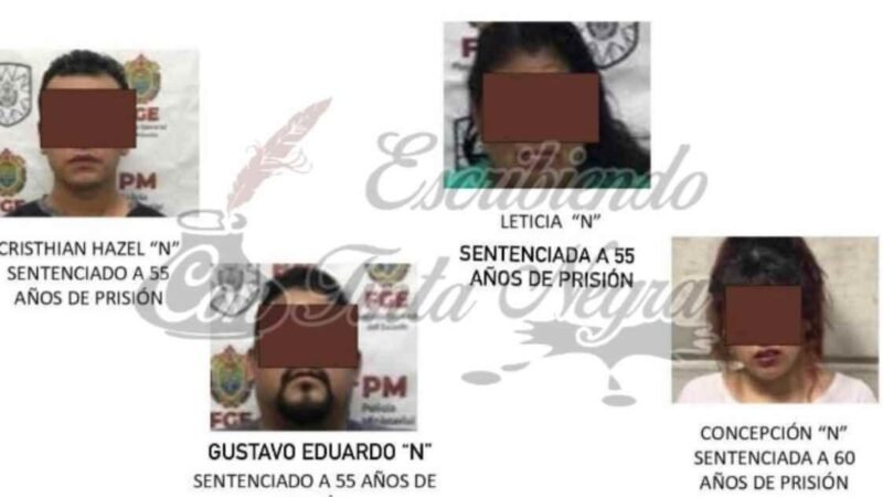 SENTENCIAN A 60 AÑOS DE PRISIÓN A SECUESTRADORES