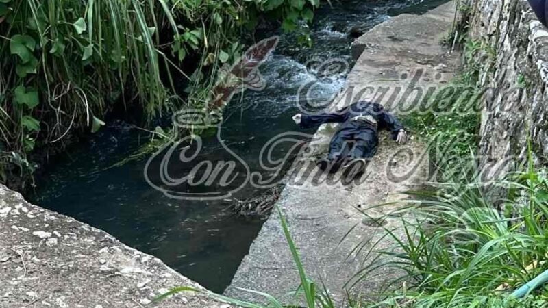 ENCUENTRAN A PANADERO SIN VIDA EN ARROYO DE AGUAS NEGRAS