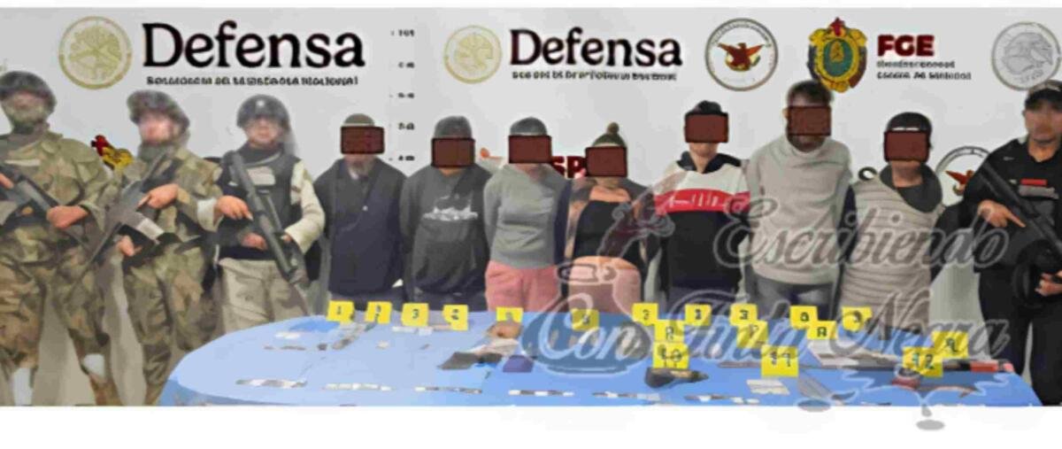 DESARTICULAN BANDA DE NARCO MENUDISTAS