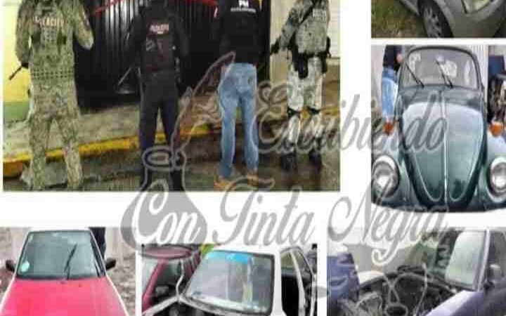 ASEGURAN VEHÍCULOS CON REPORTE DE ROBO