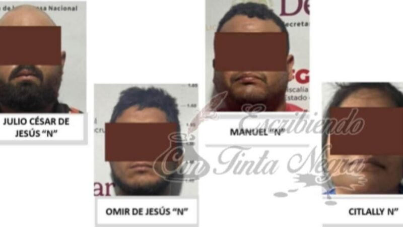 CAE BANDA DE SECUESTRADORES