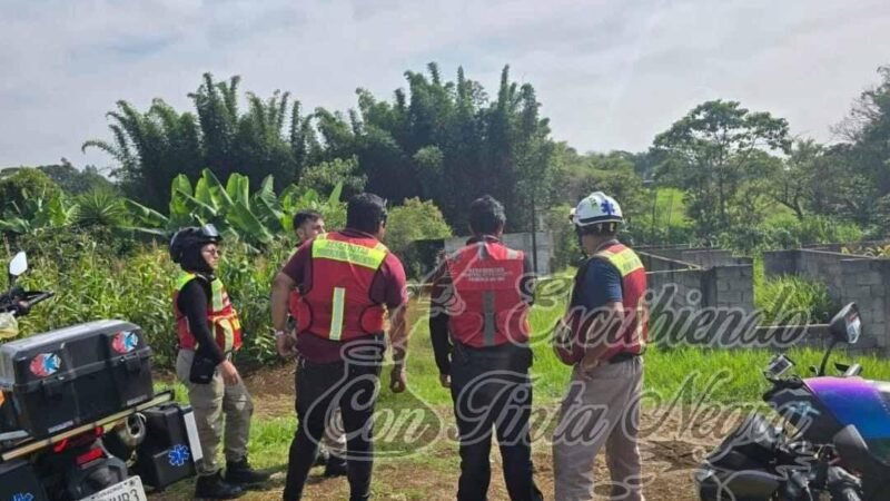 ENCUENTRAN A HOMBRE SIN VIDA EN FORTÍN