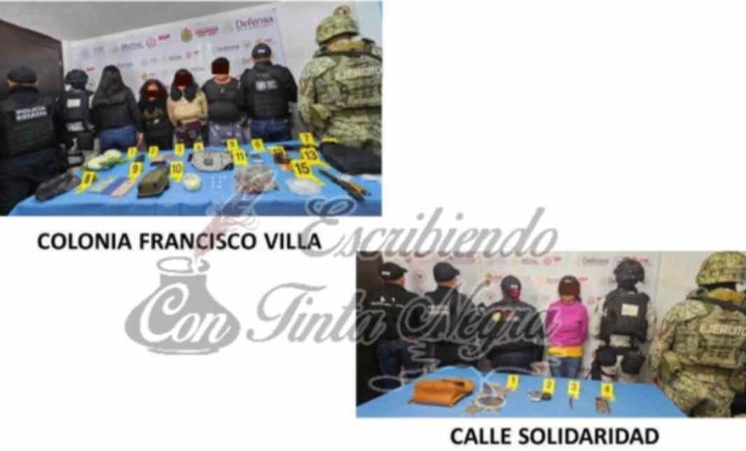 DETIENEN A CUATRO; LOS PONEN TRAS LAS REJAS