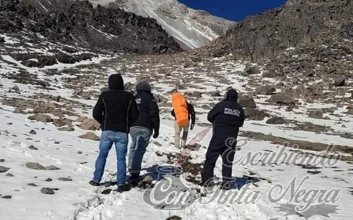 SE ACCIDENTA ALPINISTA EN EL PICO DE ORIZABA