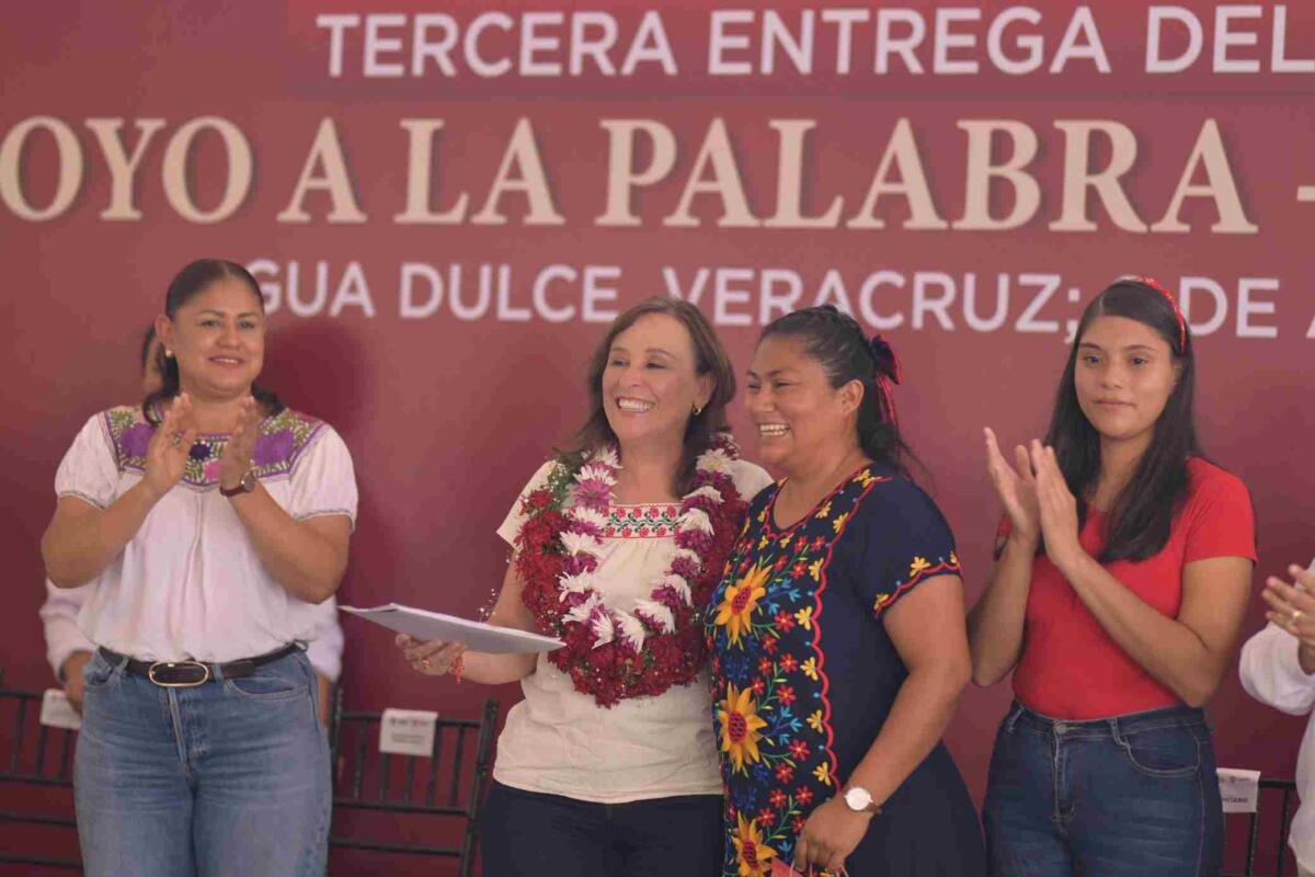 ENTREGAN RECURSOS DE PROGRAMA APOYO A LA PALABRA