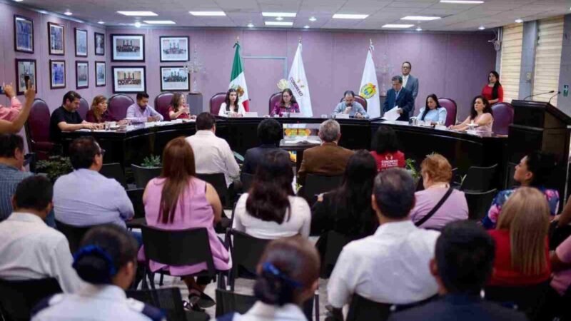 RECIBE CONGRESO INICIATIVA DE LA GOBERNADORA EN MATERIA DE DESAPARICIÓN DE PERSONAS