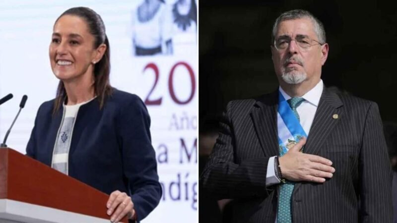 CLAUDIA SHEINBAUM CONFIRMA REUNIÓN CON PRESIDENTE DE GUATEMALA