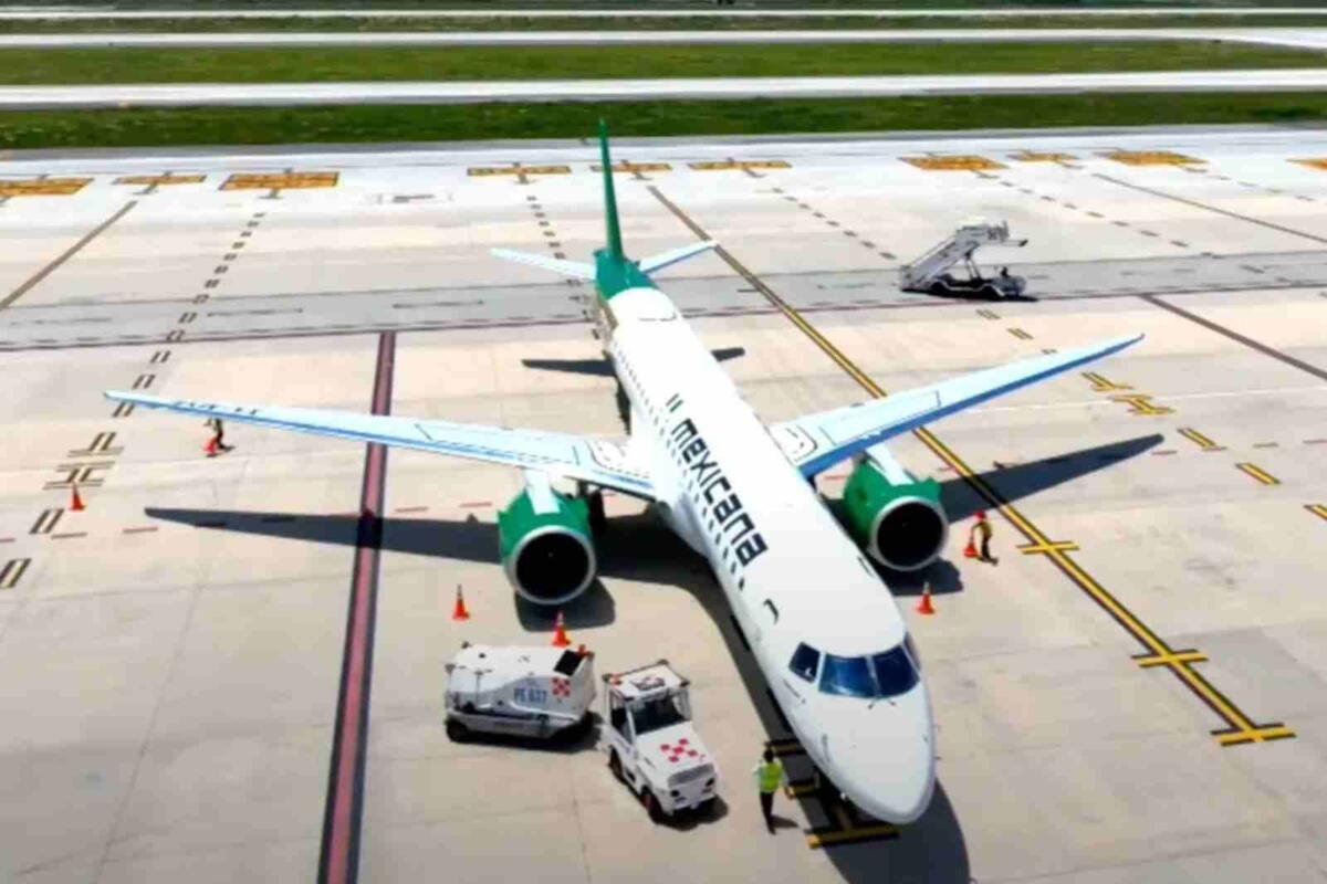 MEXICANA DE AVIACIÓN RECIBE SEGUNDA AERONAVE EMBRAER E195-E2