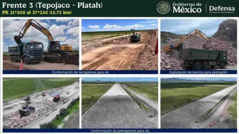 TREN PACHUCA-CIUDAD DE MÉXICO ESTARÁ LISTO EN EL PRIMER SEMESTRE DE 2027