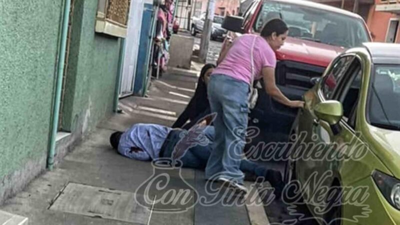 EJECUTAN A HOMBRE EN COSCOMATEPEC
