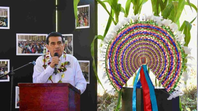 LOS INDÍGENAS YA NO SOMOS LETRA MUERTA: ESTEBAN BAUTISTA