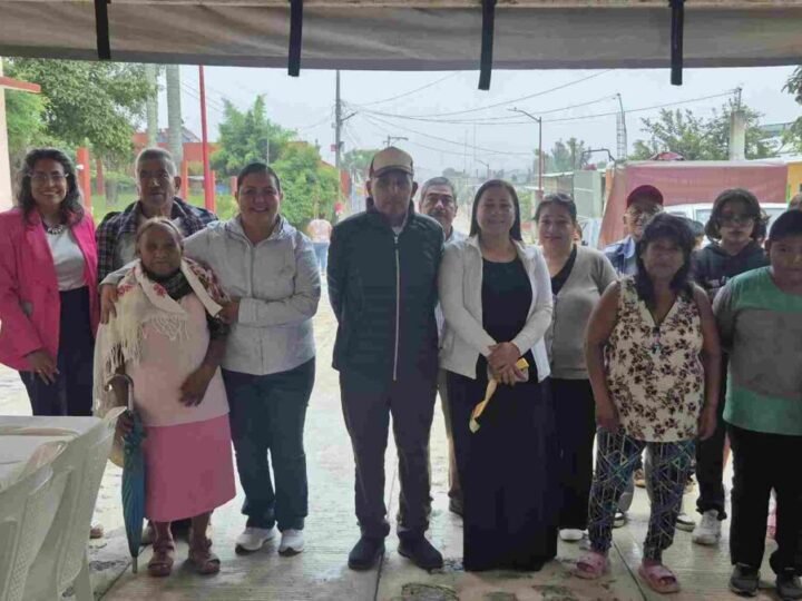 VENTURA DEMUNER INAUGURA OBRA EN COLONIA EL CUATRO