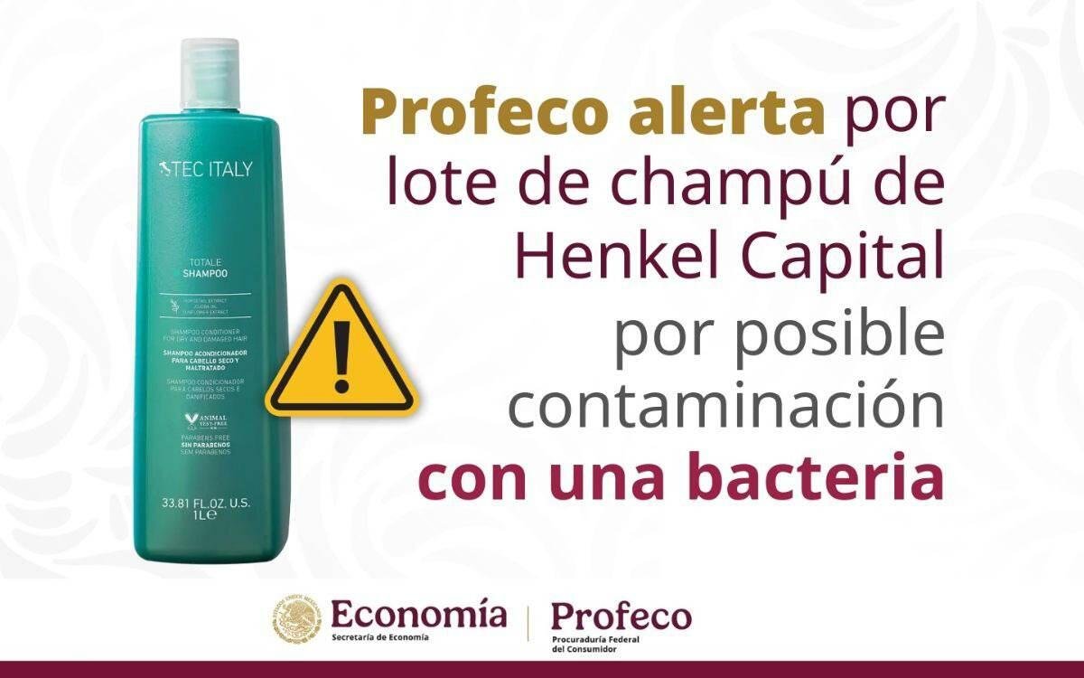 RETIRAN SHAMPOO “HENKEL CAPITAL” POR POSIBLE BACTERIA