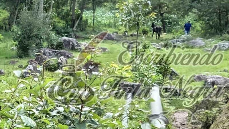 ENCUENTRAN RESTOS HUMANOS EN CALCAHUALCO