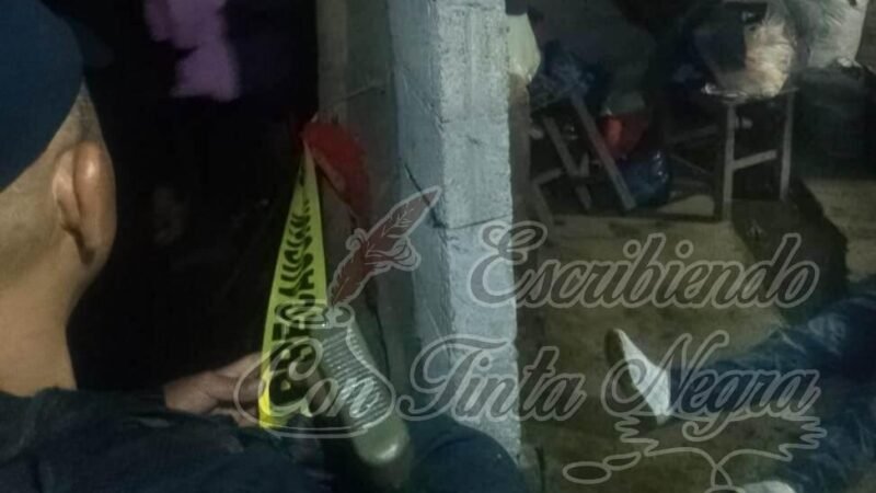 ENCUENTRAN A HOMBRE SIN VIDA EN CHOCAMÁN