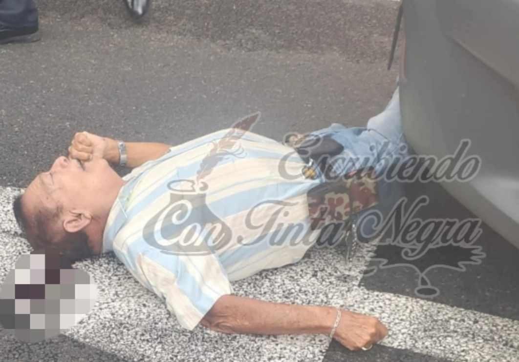 ATROPELLA CAMIONETA A ANCIANO; MUERE EN EL HOSPITAL