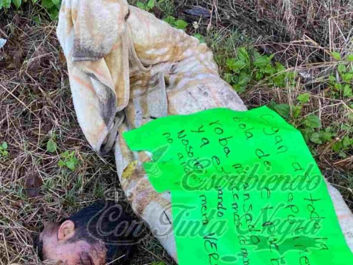 ENCUENTRAN EJECUTADO Y DECAPITADO