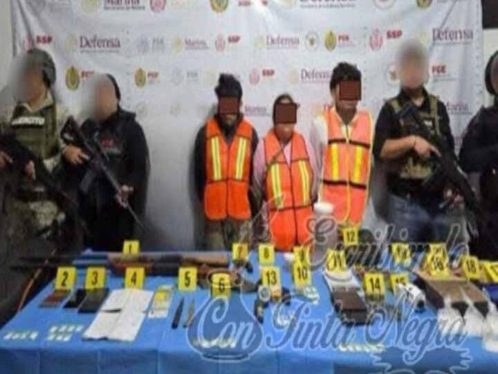 MEGA OPERATIVO EN MALTRATA; DETIENEN A 4