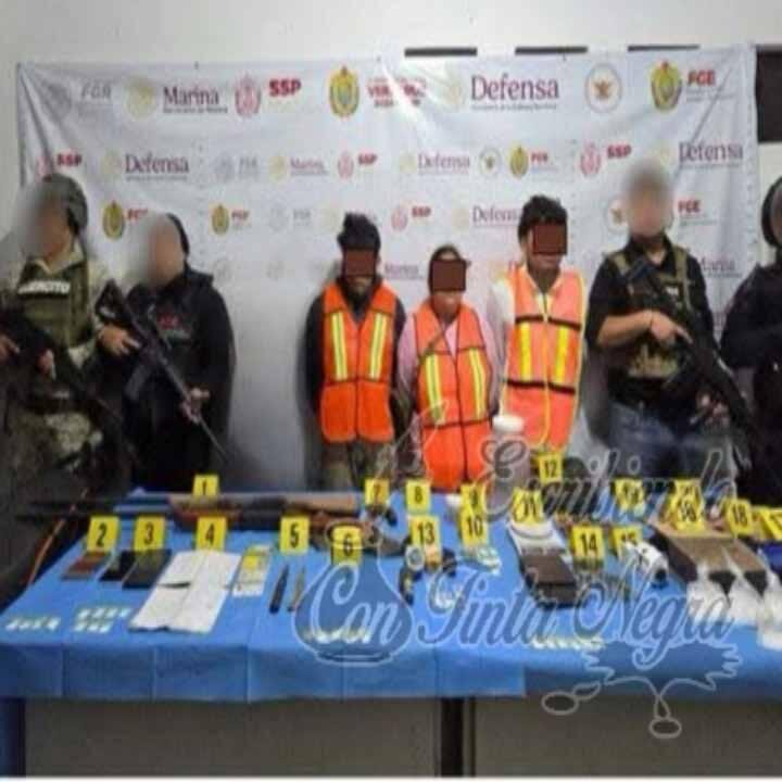 MEGA OPERATIVO EN MALTRATA; DETIENEN A 4
