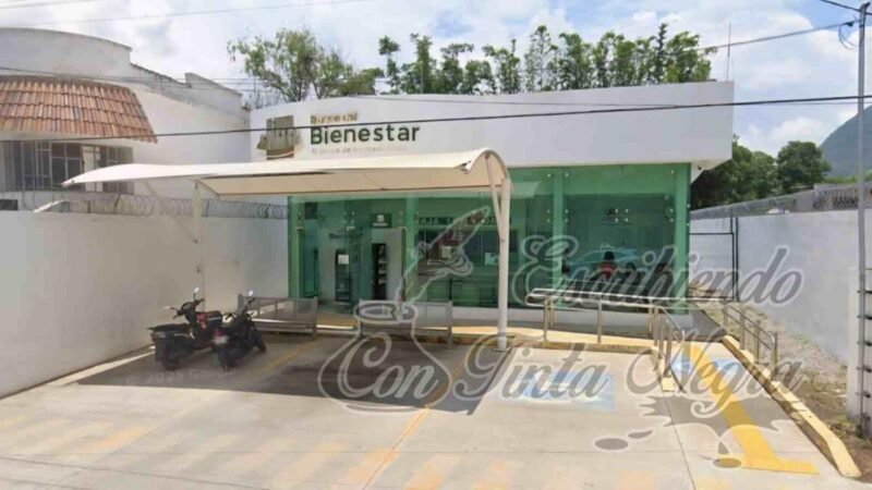 ASALTAN BANCO DE BIENESTAR