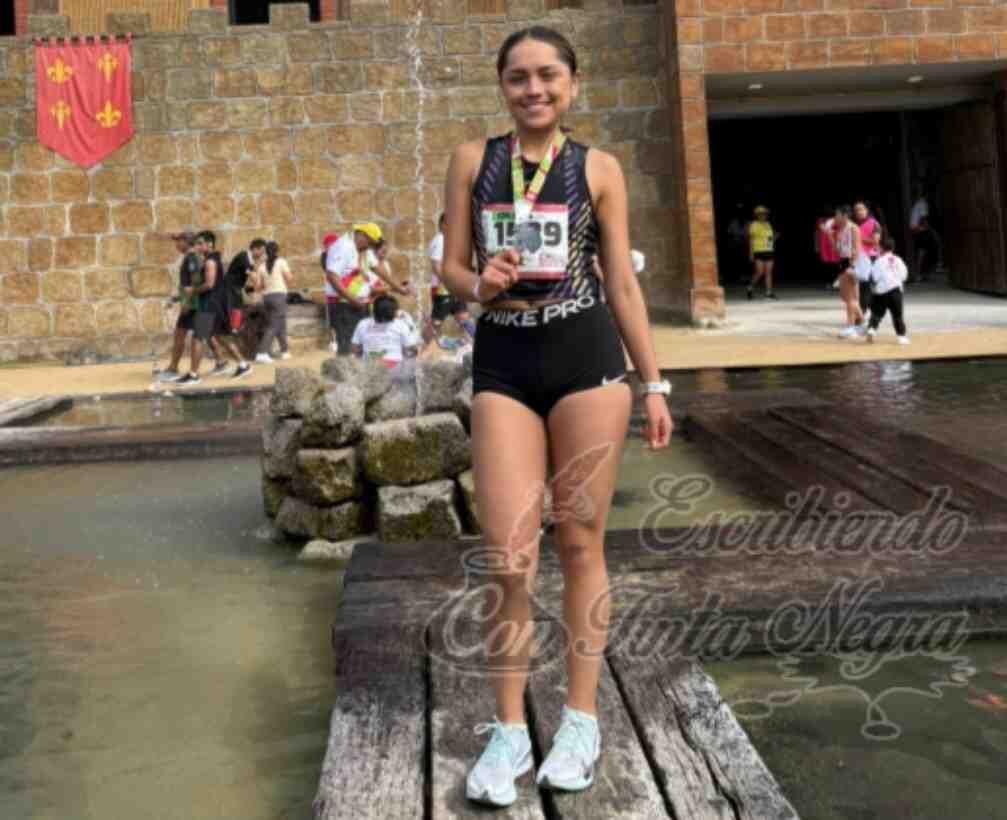 FERNANDA VALLEJO, TERCER LUGAR EN CARRERA INTERNACIONAL DE ORIZABA