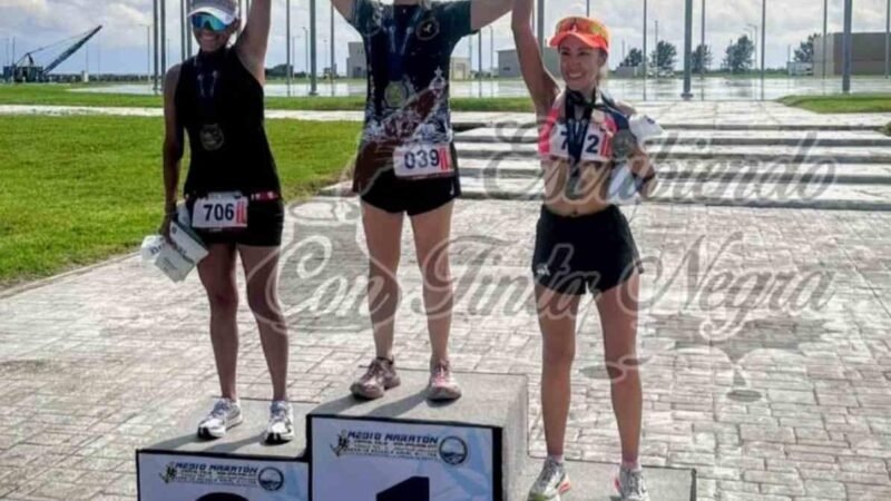 MARIBEL GARCÍA, PRIMER LUGAR EN MARATÓN DE ESCUELA NAVAL