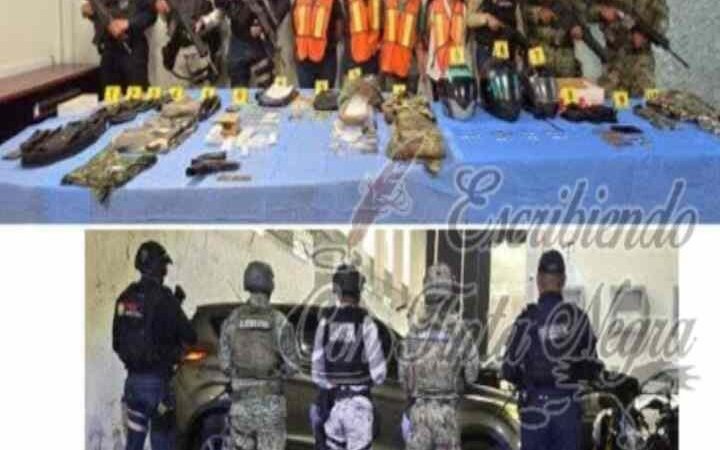 OPERATIVO EN ORIZABA; DETIENEN A CUATRO