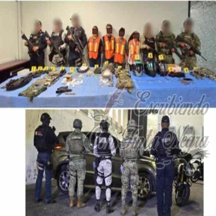 OPERATIVO EN ORIZABA; DETIENEN A CUATRO