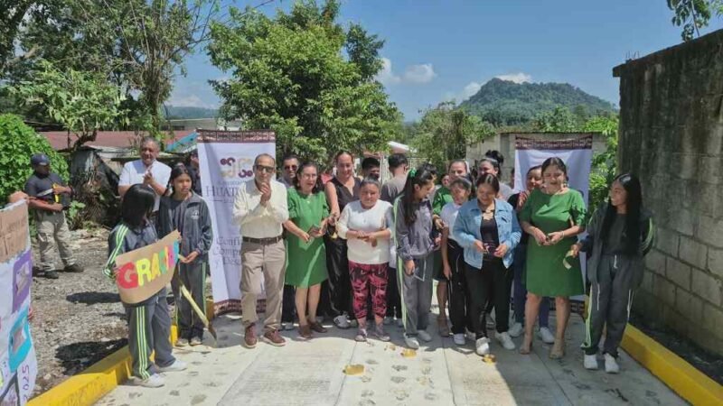 INAUGURA VENTURA DEMUNER OBRA EN LA RUIZ CORTINES