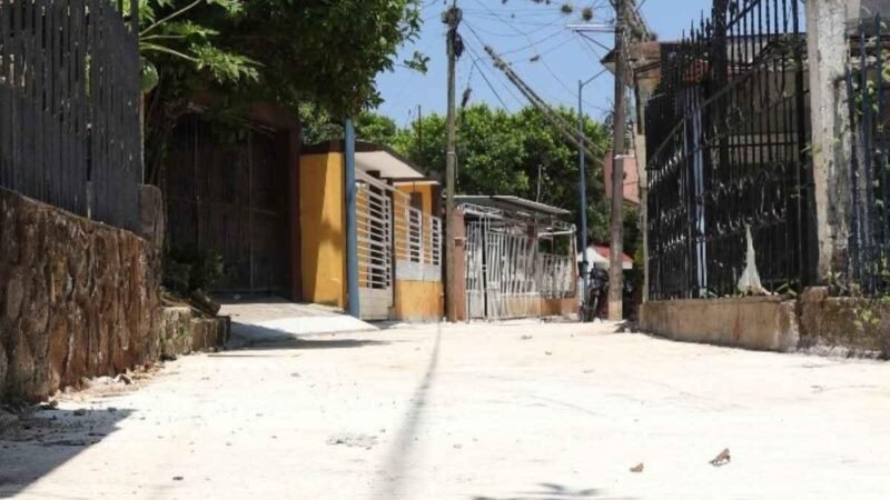 CONCLUYEN TRABAJOS EN CALLES DEL ANDADOR DEL RÍO ATOYAC