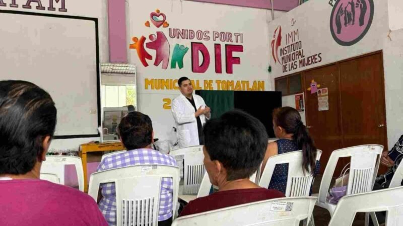 PARTICIPA TOMATLÁN EN SEMANA NACIONAL DE LA SALUD