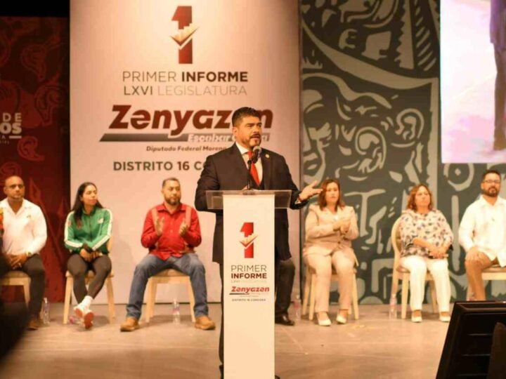 ZENYAZEN ESCOBAR RINDE INFORME CON REFORMAS HISTÓRICAS Y GESTIÓN CERCANA A LA GENTE