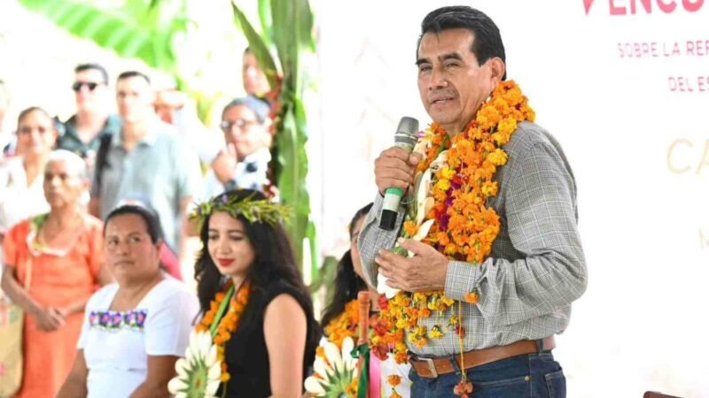 PUEBLOS Y COMUNIDADES INDÍGENAS YA SON DUEÑOS DE SU PROPIO DESTINO: ESTEBAN BAUTISTA