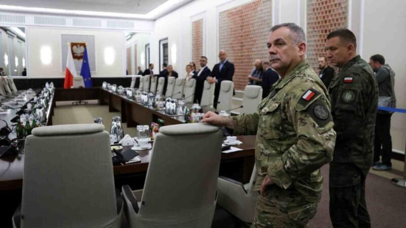 POLONIA ACTIVA EL ARTÍCULO 4 DE LA OTAN TRAS INCURSIÓN DE DRONES RUSOS
