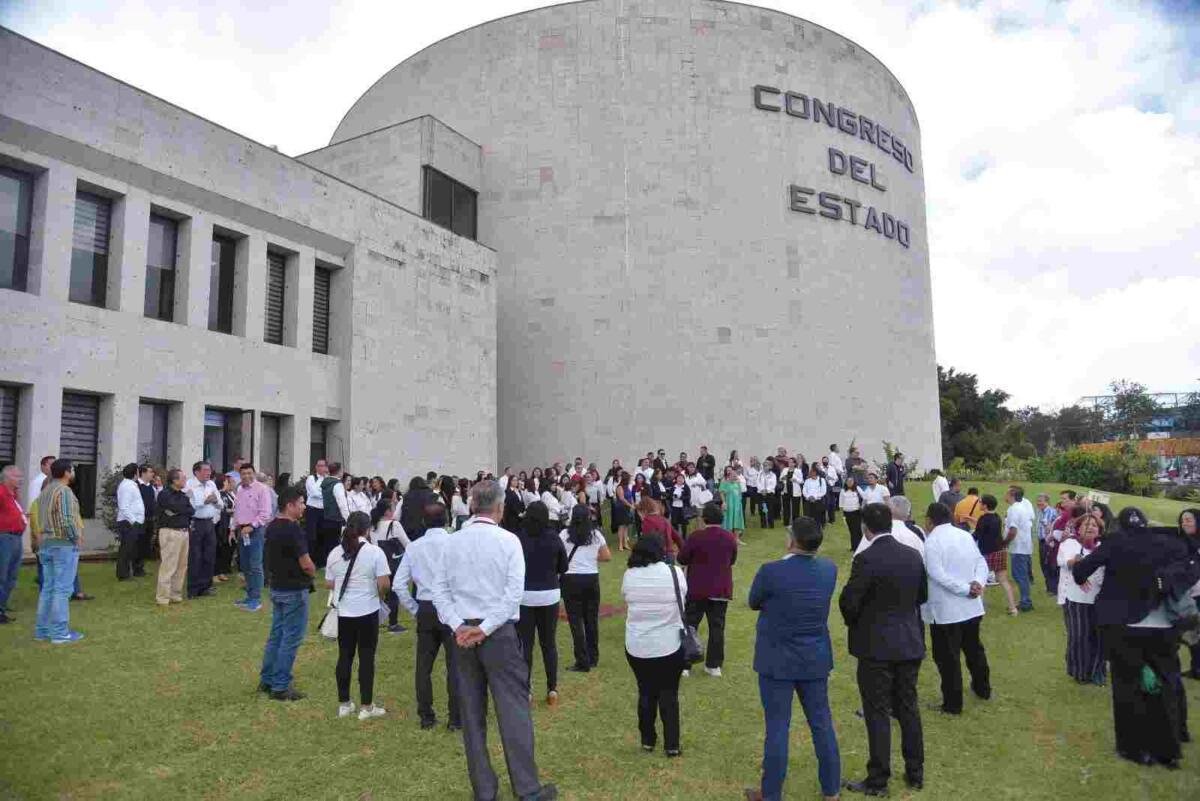PARTICIPA CONGRESO DE VERACRUZ EN SIMULACRO NACIONAL DE SISMO