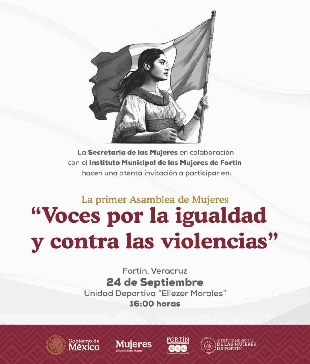 INVITA INSTITUTO DE LA MUJER A ASAMBLEA DE MUJERES