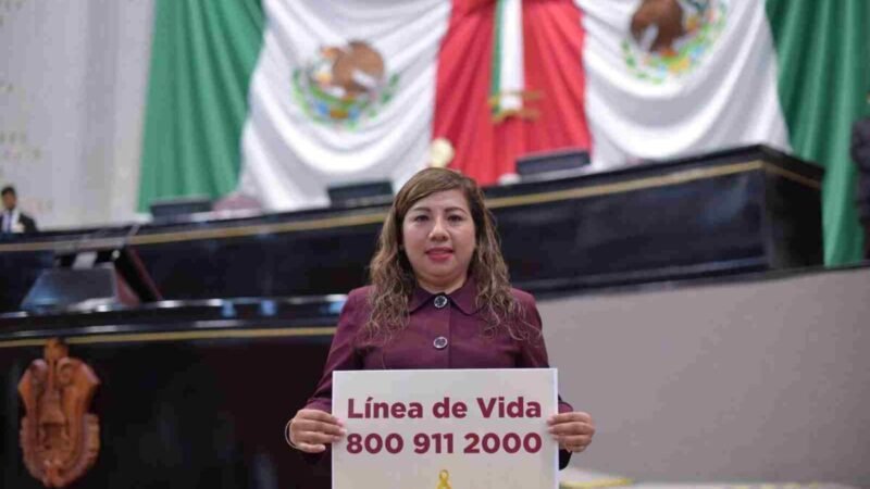 PROPONE DIPUTADA FORTALECER EN ESCUELAS ACCIONES PARA PREVENCIÓN DEL SUICIDIO