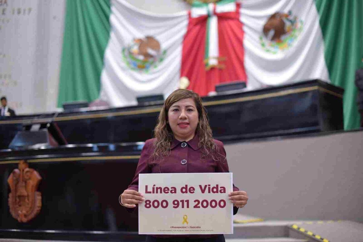 PROPONE DIPUTADA FORTALECER EN ESCUELAS ACCIONES PARA PREVENCIÓN DEL SUICIDIO