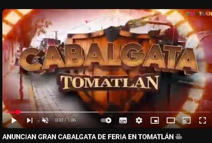 ANUNCIAN GRAN CABALGATA DE FERIA EN TOMATLÁN