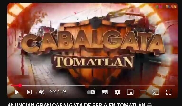 ANUNCIAN GRAN CABALGATA DE FERIA EN TOMATLÁN