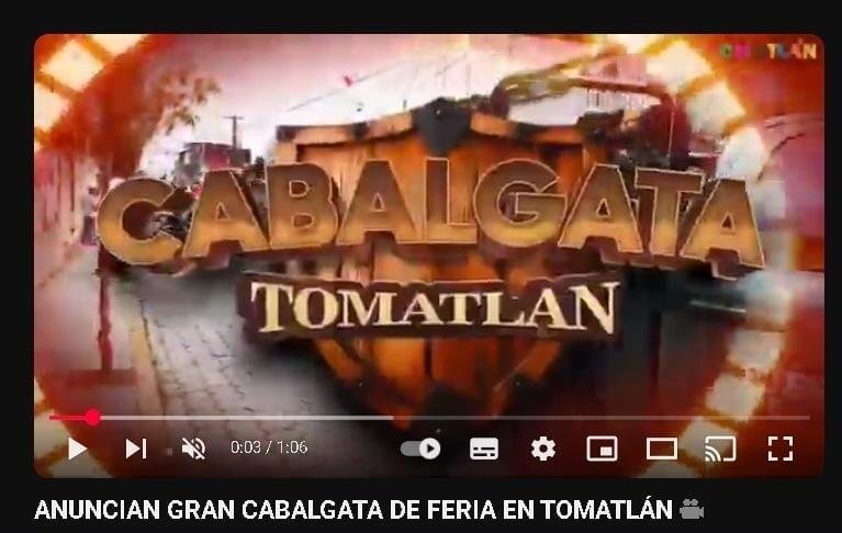ANUNCIAN GRAN CABALGATA DE FERIA EN TOMATLÁN